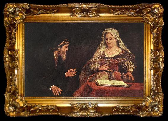 framed  GELDER, Aert de Esther and Mordecai dfg, ta009-2